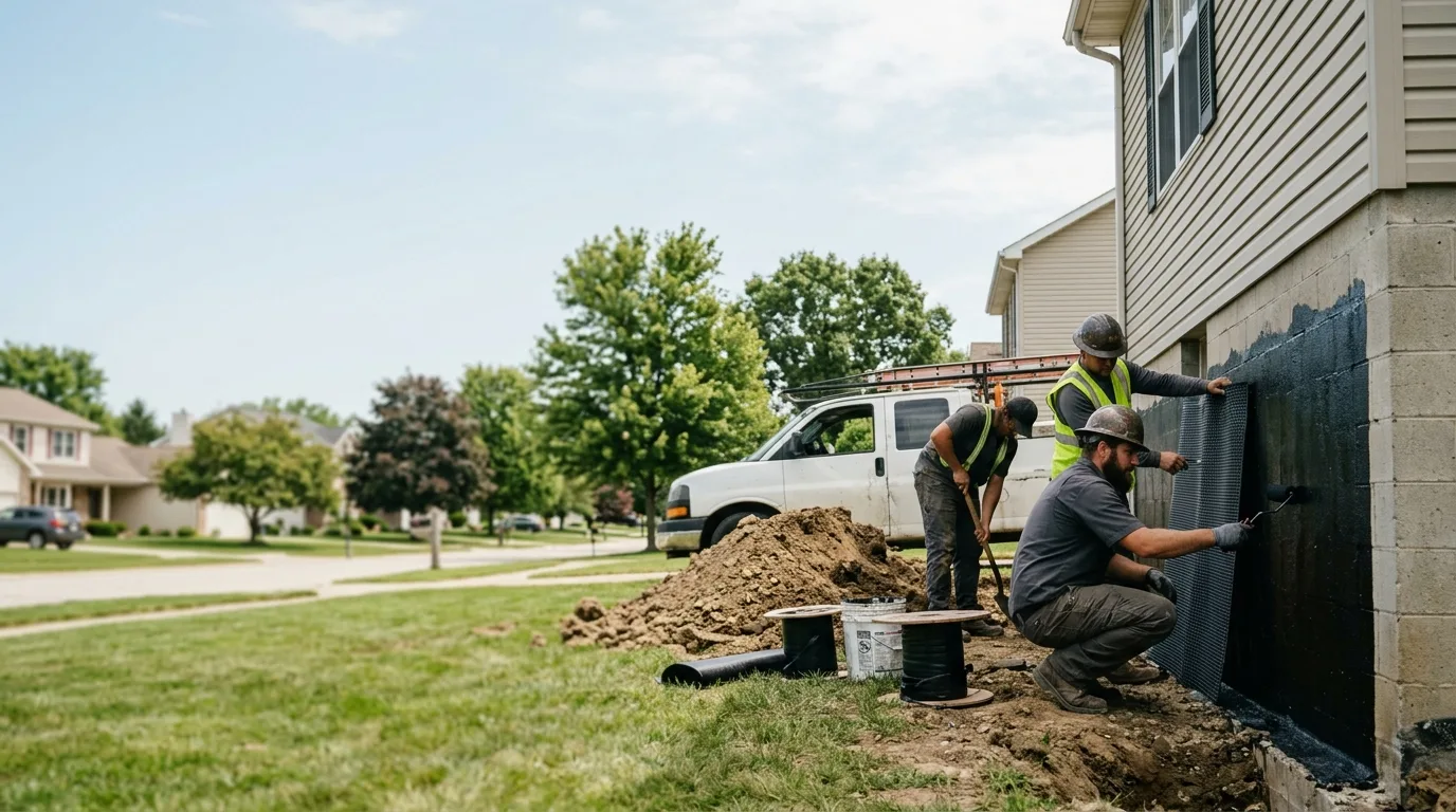 Basement Waterproofing in Du Quoin, IL near me